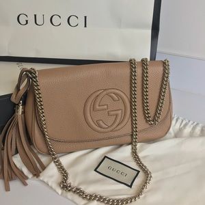 Gucci Soho Authentic Crossbody with Dust bag Box